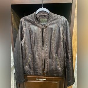 Maurice’s large leather jacket